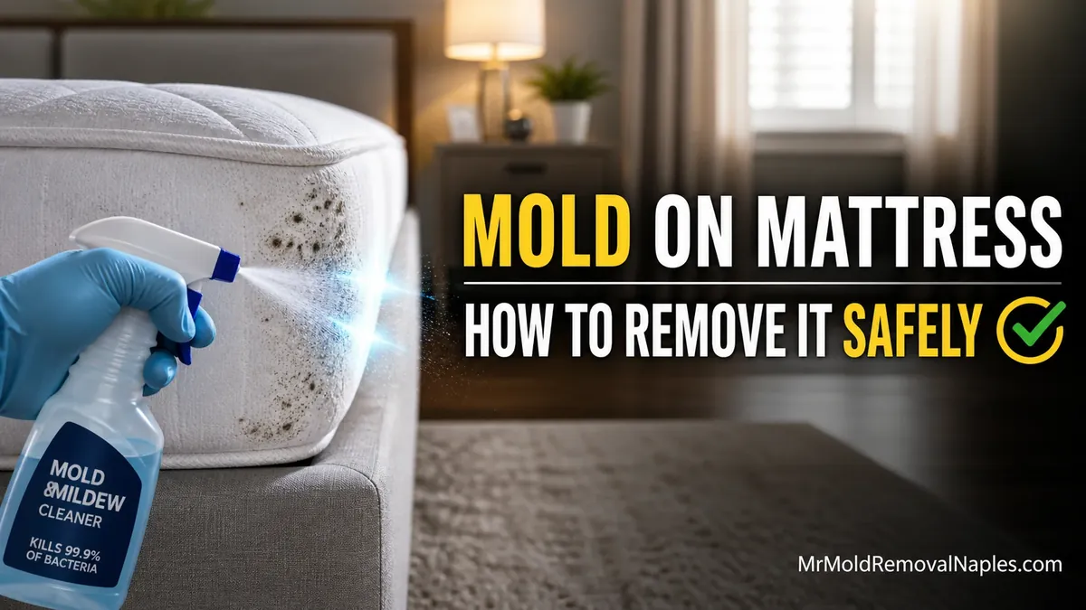 How to Remove Mold from a Mattress: Safe Steps for Naples Homes